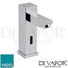 VADO IR 100TE CP Mixer Spares