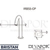 Bristan IRBS5 CP Spare Tech Diagram