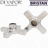 Bristan IRP19 02 00 Art Deco Tap Handle Pair Spare