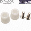 Bristan IRP19 02 00 Art Deco Tap Handle Pair