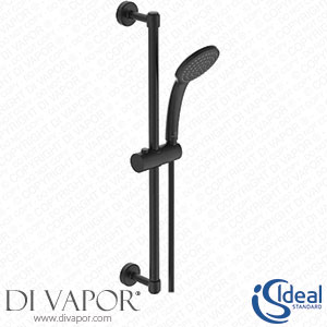 Ideal Standard Idealrain Silk Black Sliding Shower Rail Kit with Round Handspray - ISSB031 Spare Parts