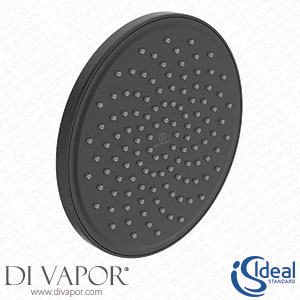 Ideal Standard Idealrain Silk Black Round 200Mm Shower Head + Ceiling Arm - ISSB039 Spare Parts