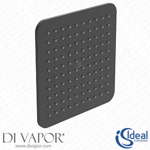 Ideal Standard Idealrain Silk Black Square 200Mm Shower Head + Wall Arm - ISSB044 Spare Parts