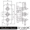 Hudson Reed Ultra ITY317 Victorian Valve Shower Spare Parts Diagram