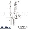 Bristan J 1HBSM C Mixer Spare Tech Diagram