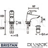 Bristan J MBAS C Mixer Spare Parts Diagram