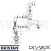 Bristan J PBF C Spare Tech Diagram