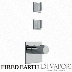 Fired Earth Dual control, thermostatic shower with 2 valves (JAZZENC2X) Spare Parts