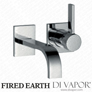 Fired Earth Wall mounted single lever basin mixer 24 cm reach (JAZZWMONO240) Spare Parts