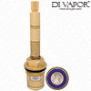 88mm Ceramic Disc Shower and Tap Valve Cartridge Insert - 1/2" BSP, Quarter Turn - 20 Teeth Spline - Cold Side