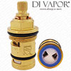 1/2" Ceramic Disc Flow Cartridge - JH90964 - Clockwise Turn to Open