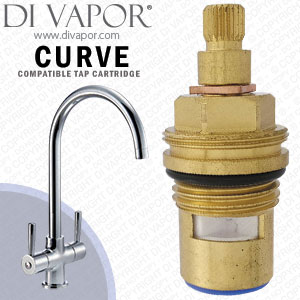 John Lewis Curve Cold Tap Cartridge Compatible Spare - JLC7733