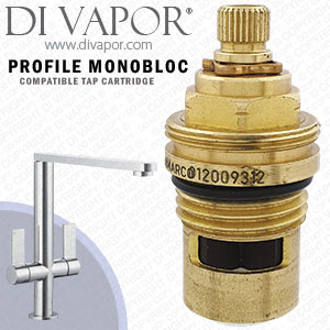 John Lewis Profile Monobloc Cold Tap Cartridge Compatible Spare - JLP8853