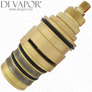 Brass Thermostatic Cartridge 4 O-Ring Push Fitting