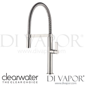 Clearwater JO2CP Jovian Single Lever Chrome Pull Out Kitchen Mixer Tap Spare Parts