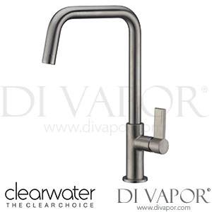 Clearwater JO3BN Jovian U Single Lever Brushed Nickel Monobloc Kitchen Mixer Tap Spare Parts