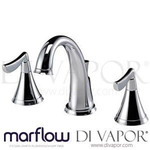 Marflow JOU400.01 Joust Three Hole Basin Mixer Low Pressure CD Spare Parts