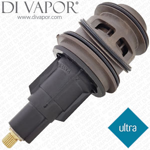 Ultra Volt JTY311 Square Triple Concealed Shower Valve with Diverter Thermostatic Cartridge