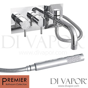 Premier / Nuie JTY377 Pioneer Thermostatic Thermostatic Wall Mounted Bath Shower Mixer Spare Parts