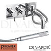 Premier JTY377 Wall Mounted Bath Shower Mixer
