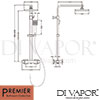 Premier Thermostatic Bar Shower