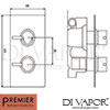 Premier Pioneer Round Twin Shower