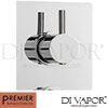 Premier JTY392 Round Twin Shower