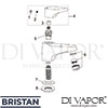 Bristan JU 1 2 E4 C Spare Tech Diagram