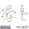 Bristan JU BAS E6 C Mixer Spare Diagram