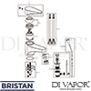 Bristan JU BASNW C Mixer Spare Tech Diagram