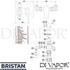 Bristan JU SHUARISO Spare Parts Diagram
