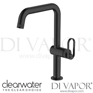 Clearwater JUL10MB Juno Single Lever Matt Black Monobloc Kitchen Mixer Tap Spare Parts