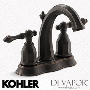 Kohler Centerset Bathroom Sink Tap, 1.2 GPM (K-13490-4-2BZ) Spare Parts