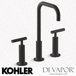 Kohler Widespread Bathroom Sink Tap with Lever Handles, 1.2 GPM (K-14408-4-BL) Spare Parts