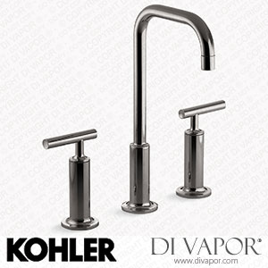 Kohler Widespread Bathroom Sink Tap with Lever Handles, 1.2 GPM (K-14408-4-TT) Spare Parts