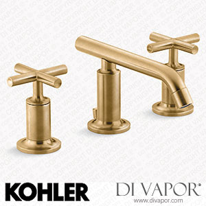Kohler Widespread Bathroom Sink Tap with Lever Handles, 1.2 GPM (K-14410-3-2MB) Spare Parts