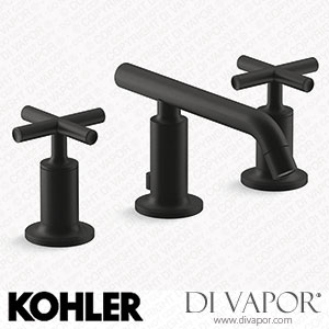 Kohler Widespread Bathroom Sink Tap with Lever Handles, 1.2 GPM (K-14410-3-BL) Spare Parts