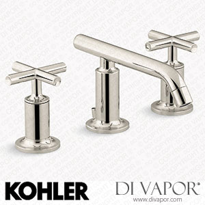 Kohler Widespread Bathroom Sink Tap with Lever Handles, 1.2 GPM (K-14410-3-SN) Spare Parts