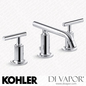 Kohler Widespread Bathroom Sink Tap with Lever Handles, 1.2 GPM (K-14410-4-CP) Spare Parts