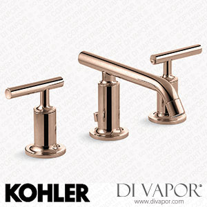 Kohler Widespread Bathroom Sink Tap with Lever Handles, 1.2 GPM (K-14410-4-RGD) Spare Parts