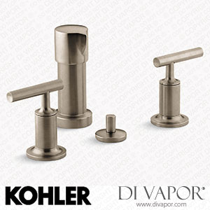 Kohler Vertical Spray Bidet Faucet with Lever Handles (K-14431-4-BV) Spare Parts