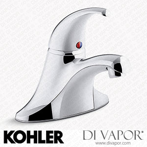 Kohler Single-Handle Centerset Bathroom Sink Tap, Less Drain (K-15182-4NDRA-CP) Spare Parts