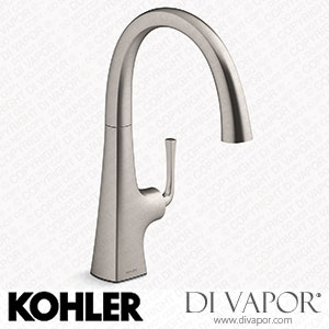 Kohler Single-Handle Bar Sink Tap (K-22065-VS) Spare Parts