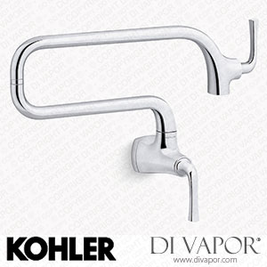 Kohler Wall-Mount Pot Filler (K-22066-CP) Spare Parts