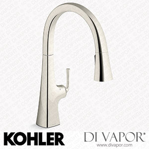 Kohler Touchless Pull-Down Kitchen Sink Tap with Three-Function Sprayhead (K-22068-CP) Spare Parts