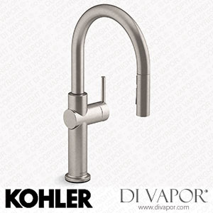 Kohler Pull-Down Kitchen Sink Tap with Three-Function Sprayhead (K-22972-CP) Spare Parts