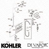 Kohler K 22974 WB BL Spare Diagram