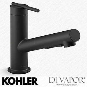 Kohler Pull-Out Kitchen Sink Tap with Three-Function Sprayhead (K-22976-BL) Spare Parts