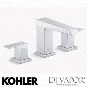 Kohler Widespread Bathroom Sink Tap, 1.2 GPM (K-23255-4-CP) Spare Parts