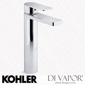 Kohler Tall Single-Handle Bathroom Sink Tap, 1.2 GPM (K-23475-4-CP) Spare Parts